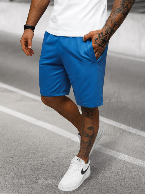 Men's Shorts - Blue OZONEE JS/8K100/16Z