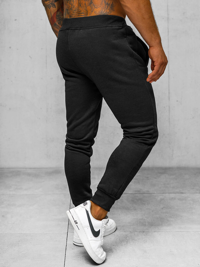 Men's Sweatpants - Black OZONEE JS/XW01Z