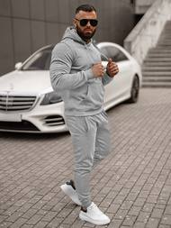 Men's Tracksuit - Grey OZONEE JS/68C10381/2Z