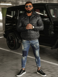 Men's Jacket - Black OZONEE JS/16M9328/392BZ