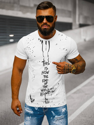 Men's T-shirt - White OZONEE O/8T1259/1