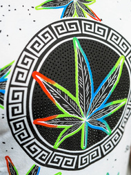 Men's T-shirt - White OZONEE O/T136/1