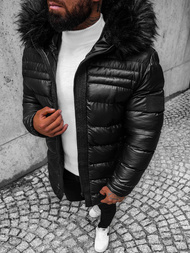 Men's Winter Jacket - Black OZONEE O/K2233