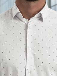 Men's Shirt - White OZONEE V/V180