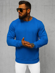 Men's Sweatshirt - Blue OZONEE JS/2001-10Z