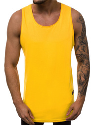 OZONEE O/1205 Men's Tank Top - Yellow