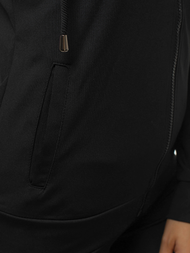 Two-piece tracksuit set Black OZONEE JS/YW06007/1/18