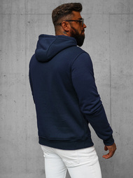 Men's Hoodie - Navy blue  OZONEE JS/2009Z