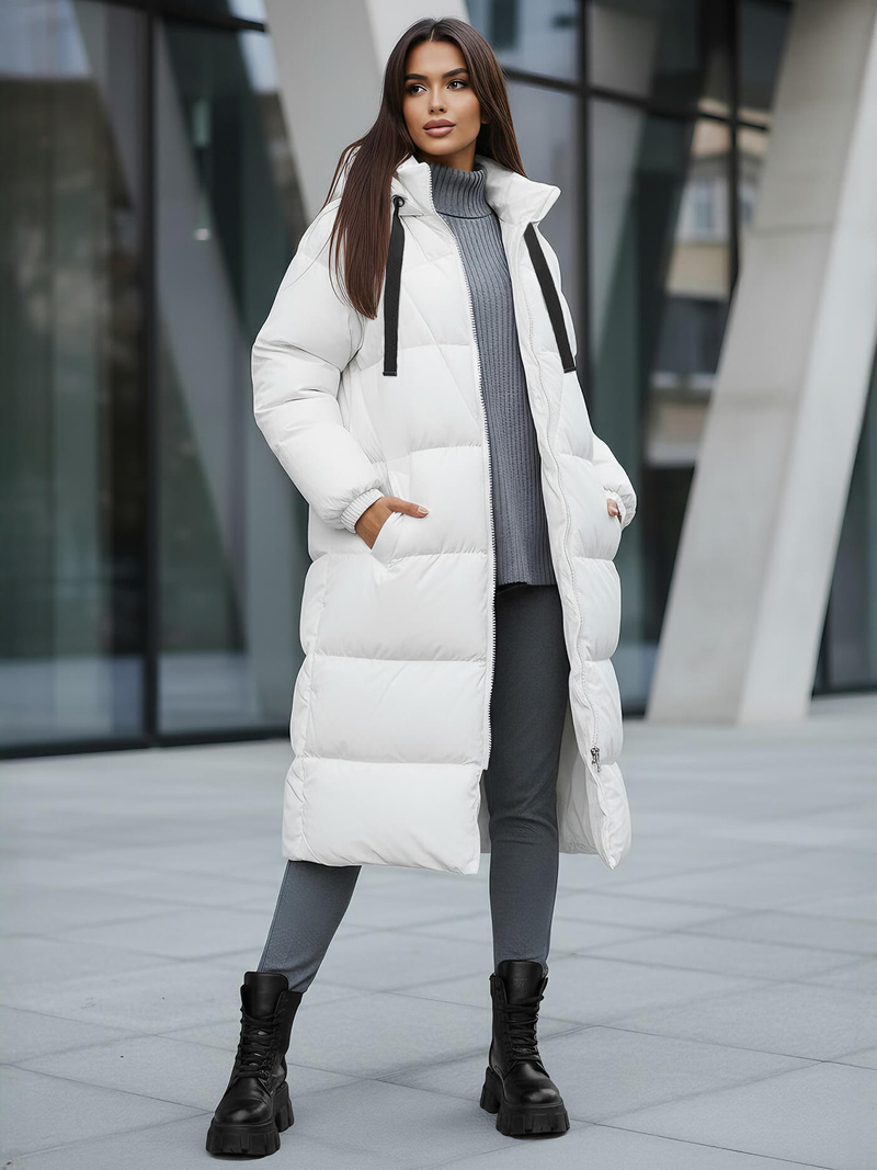 Women's Jacket - White OZONEE JS/5M3163/281Z