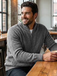 Men's Jumper - Anthracite OZONEE JS/59B3611/5