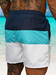 Men's Shorts - Dark Blue/White OZONEE JS/17K567/7