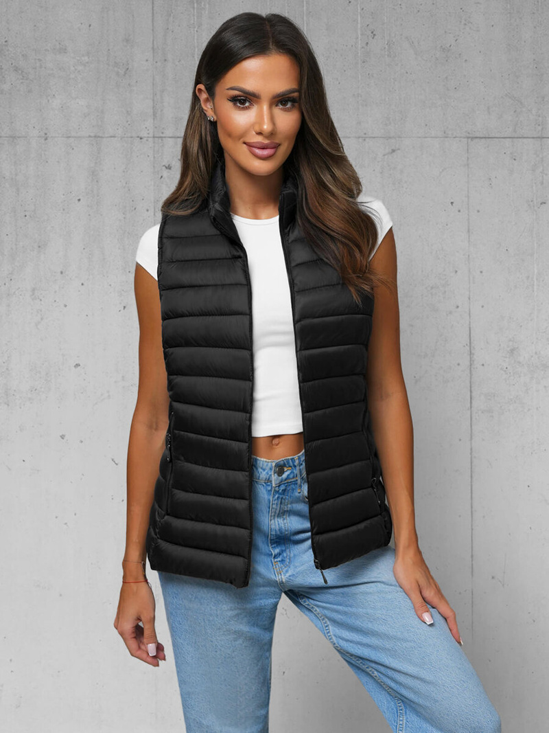 Women's Gilet - Black OZONEE JS/16M9155/392