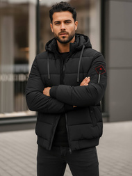 Men's Winter Jacket - Black OZONEE JS/31M5031/392Z