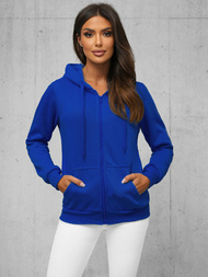 Women's Hoodie - Cobalt OZONEE JS/W03Z