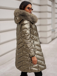 Women's Jacket - Gold OZONEE JS/16M9100/403Z