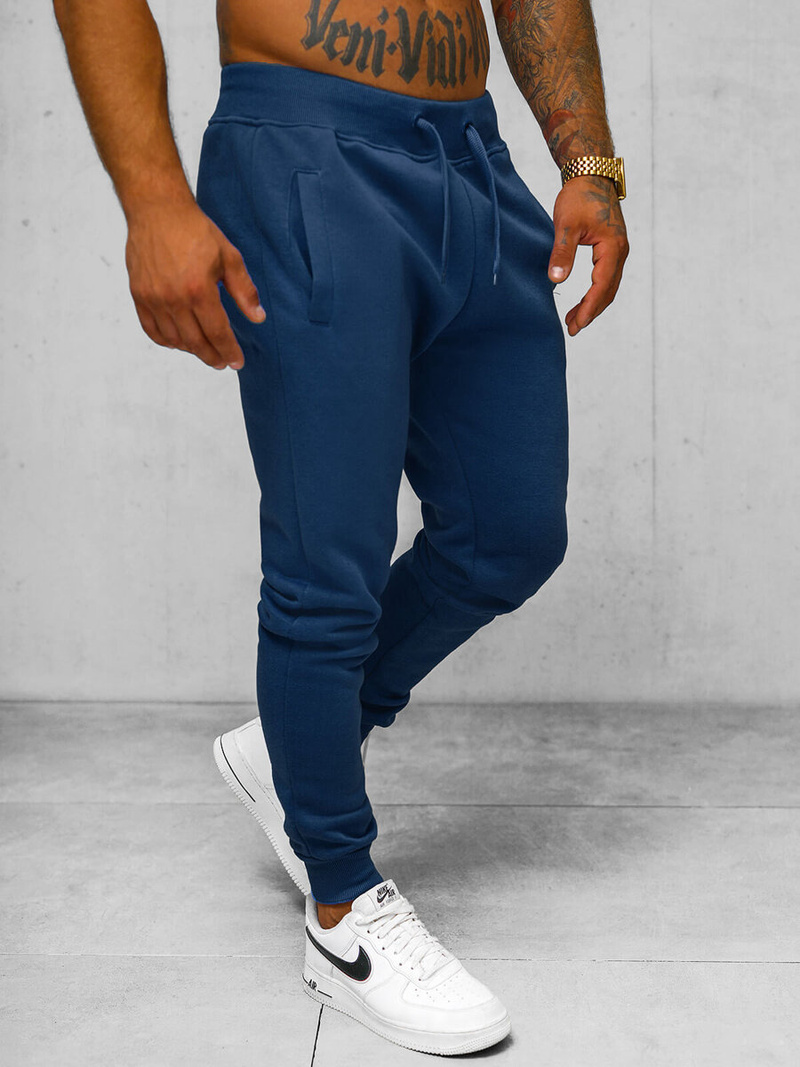 Men's Sweatpants - Indigo OZONEE JS/XW01/66Z