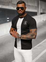 Men's T-shirt - Black OZONEE O/L1184