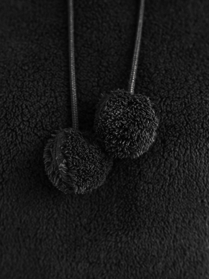 Women's Hoodie - Black OZONEE JS/HH192/3