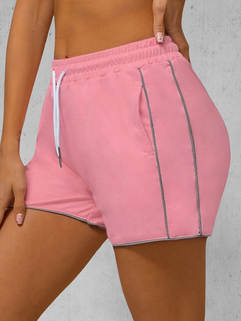 Women's Sweat Shorts - Powder Pink OZONEE JS/8K952/38