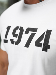 Men's T-shirt - White OZONEE NB/MT3130