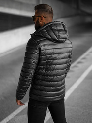 Men's Jacket - Black OZONEE O/11Z8088