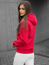 Women's Hoodie - raspberry OZONEE JS/W03/59Z