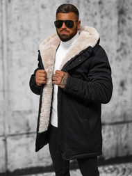 Men's Winter Jacket - Black OZONEE JS/22M319/392