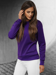 Women's Sweatshirt  - Violet OZONEE JS/W01Z