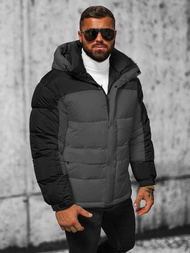 Men's Jacket - Grey OZONEE JS/31M5008