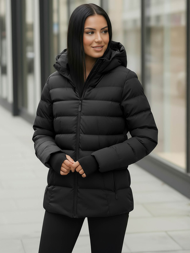 Women's Jacket - Black OZONEE JS/M769/392