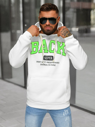 Men's Hoodie - White OZONEE O/TT30513