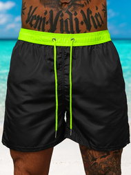 Men's shorts - black/yellow OZONEE JS/17K561/5