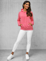 Women's Hoodie - Coral OZONEE JS/W02Z