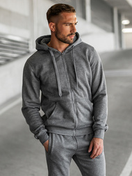 Men's Tracksuit - Anthracite OZONEE JS/68C10386/5Z
