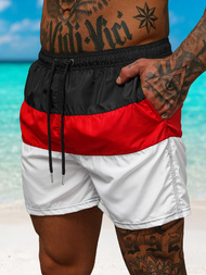 Men's Shorts - Black/White OZONEE JS/17K567/3
