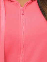 Women's Hoodie - Pink OZONEE JS/W03Z