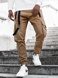 Men's Joggers - Camel OZONEE O/11106