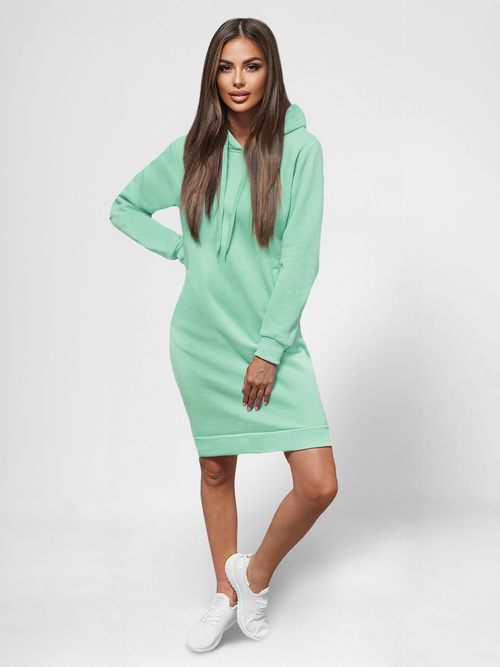 Women's Hoodie - Mint OZONEE JS/YS10005/39Z
