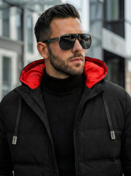 Men's Jacket - Black OZONEE JS/31M5003Z