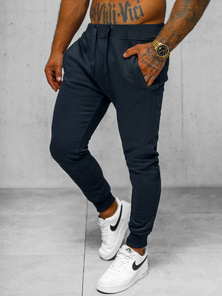 Men's Sweatpants - Navy blue  OZONEE JS/XW01Z