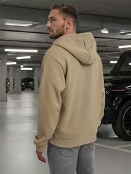 Men's Hoodie - Beige OZONEE O/G3066