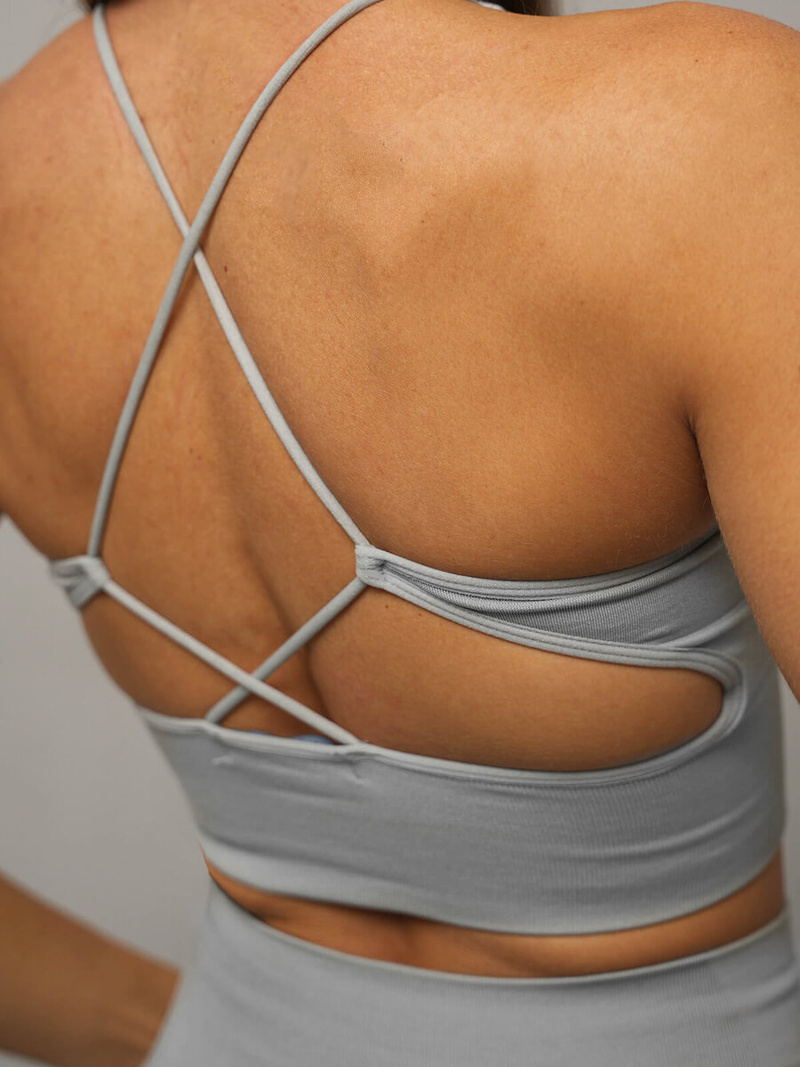 Two-Piece Tracksuit Set Grey OZONEE O/YJS7714