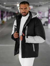 Men's Jacket - Black/Grey OZONEE JS/91M9903/92