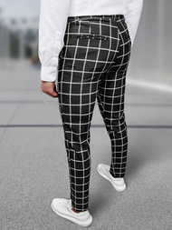 Men's Chinos - Black OZONEE DJ/5522Z