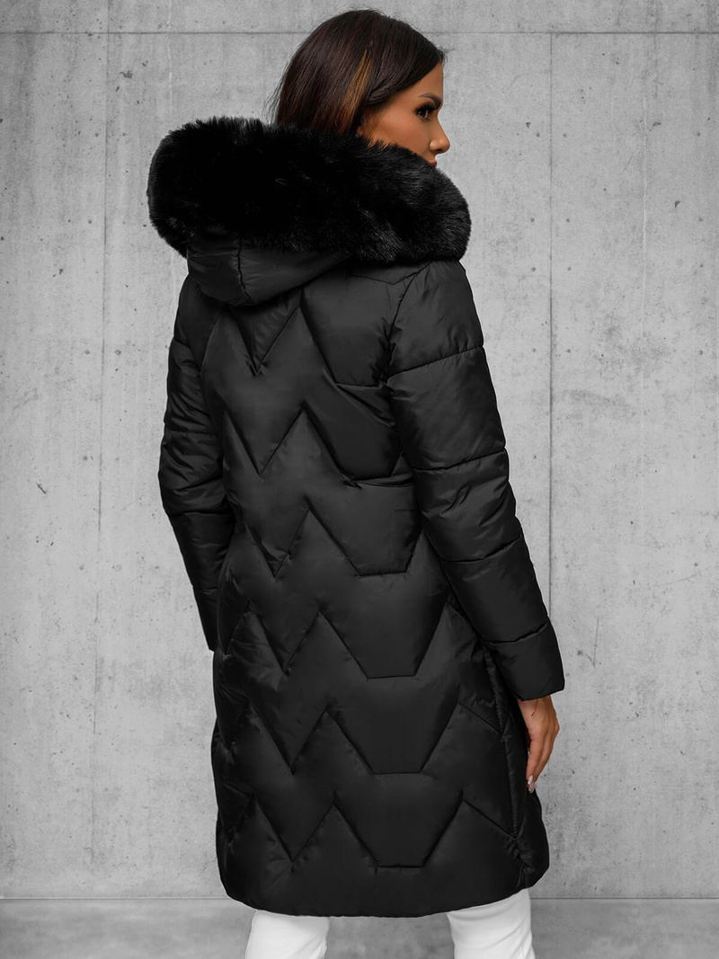 Women's Jacket - Black OZONEE JS/16M9202/392Z