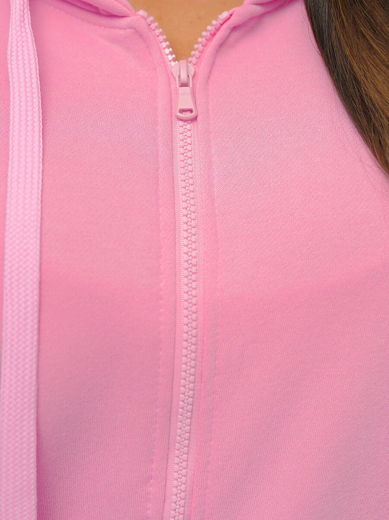 Women's Hoodie - Light Pink OZONEE JS/W03Z