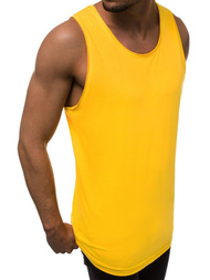 OZONEE O/1205 Men's Tank Top - Yellow