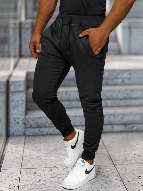 Men's Sweatpants - Black OZONEE JS/XW01Z