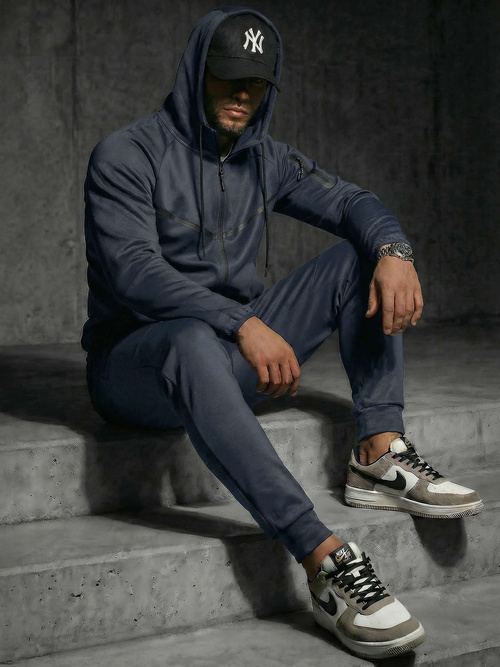 Men's Tracksuit - Navy Blue OZONEE JS/8C1966/25