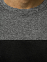 Men's Sweatshirt - Anthracite OZONEE JS/JZ11050